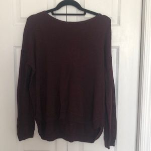 Maroon sweater